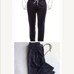 Pants in Plaid Virgin Wool - Made in Italy